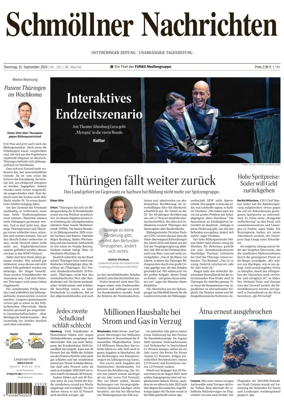 Cover of Ostthuringer Zeitung (Schmolln)