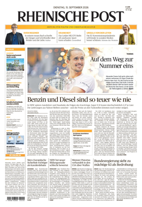 Cover of Rheinische Post Duisburg