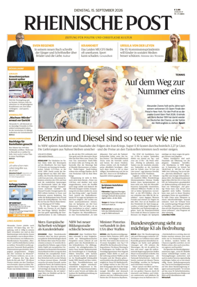 Cover of Rheinische Post – Dusseldorf Stadt