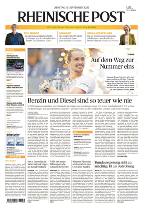 Cover of Rheinische Post Krefeld Kempen