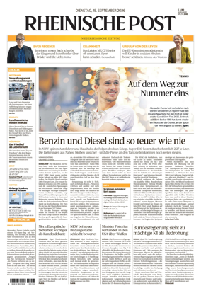 Cover of Rheinische Post Mettmann