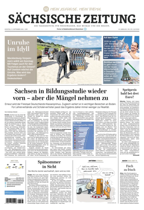 Cover of Sachsische Zeitung (Weiswasser)