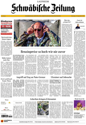 Cover of Schwabische Zeitung (Laupheim)