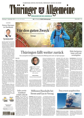 Cover of Thuringer Allgemeine (Muhlhausen und Bad Langensalza)