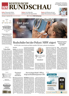 Cover of Westfalische Rundschau (Ennepetal)