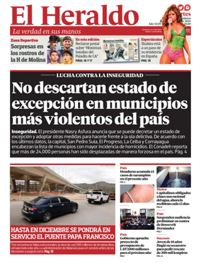 Cover of Diario El Heraldo