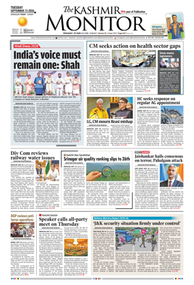 Cover of Kashmir Monitor