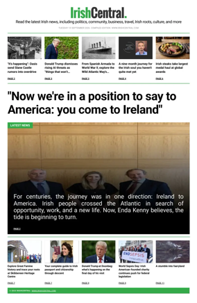 Cover of Irish Central