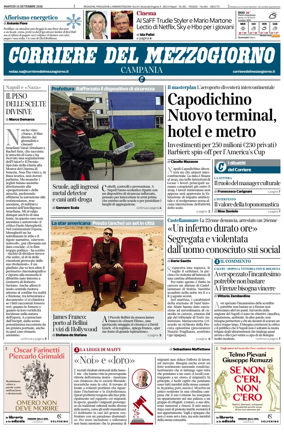Cover of Corriere del Mezzogiorno (Campania)