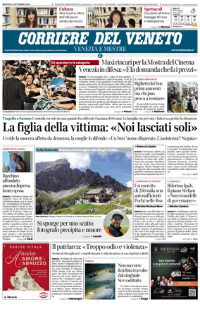 Cover of Corriere del Veneto (Venezia e Mestre)