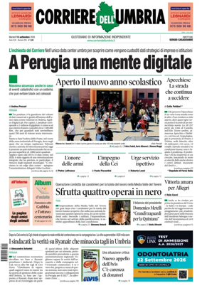 Cover of Corriere dell Umbria