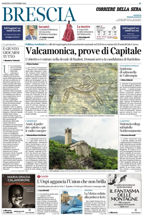 Cover of Corriere della Sera (Brescia)