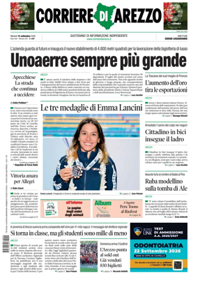 Cover of Corriere di Arezzo
