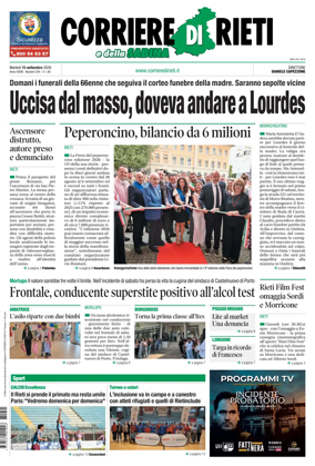 Cover of Corriere di Rieti