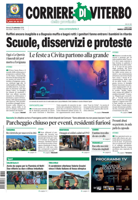 Cover of Corriere di Viterbo