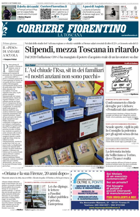 Cover of Corriere Fiorentino