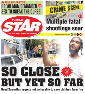 Cover of The Star (Jamaica)