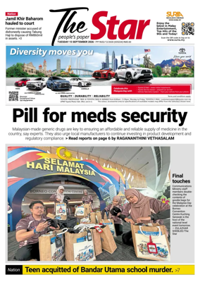 Cover of The Star Malaysia
