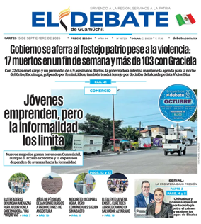 Cover of El Debate de Guamuchil