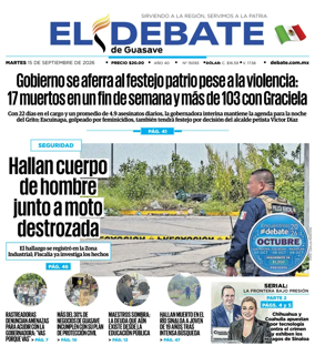 Cover of El Debate de Guasave