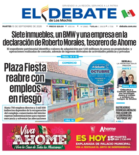Cover of El Debate de Los Mochis