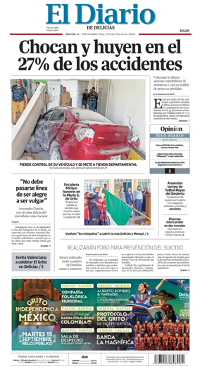 Cover of El Diario de Delicias