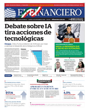Cover of El Financiero