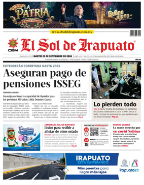Cover of El Sol de Irapuato