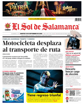 Cover of El Sol de Salamanca