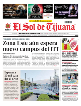 Cover of El Sol de Tijuana
