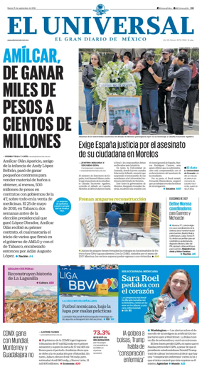 Cover of El Universal