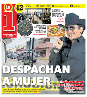 Cover of La I de Sinaloa
