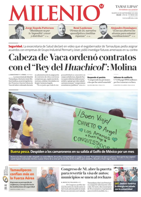 Cover of Milenio Tamaulipas
