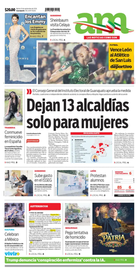 Cover of Periodico AM (Leon)