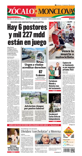 Cover of Zocalo Monclova