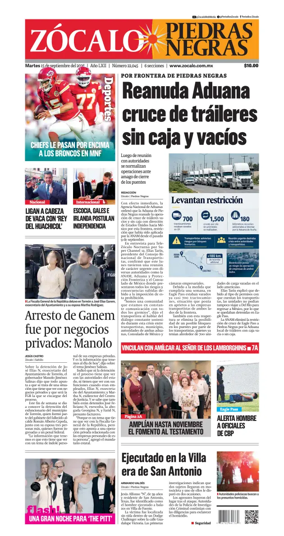 Cover of Zocalo Piedras Negras