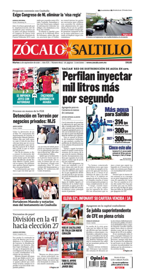 Cover of Zocalo Saltillo