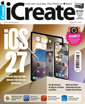 Cover of iCreate (Netherlands)