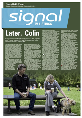 Cover of Otago Daily Times-Signal