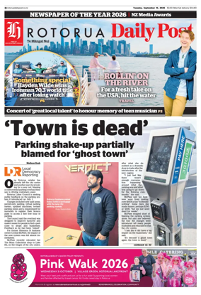 Cover of Rotorua Daily Post