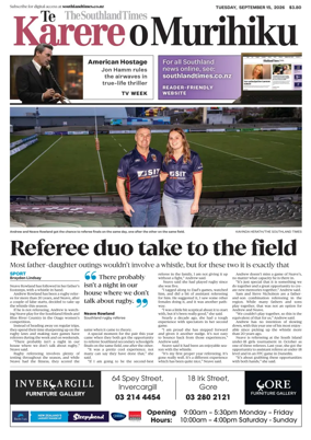 Cover of The Southland Times