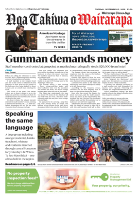 Cover of Wairarapa Times-Age (NZ)
