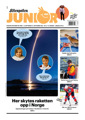Cover of Aftenposten Junior