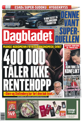 Cover of Dagbladet
