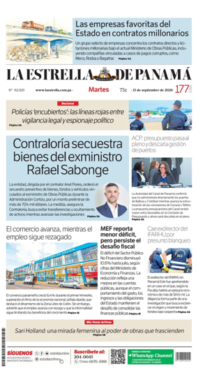Cover of La Estrella de Panama