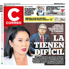 Cover of Diario Correo
