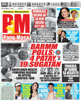 Cover of PM Pang-Masa