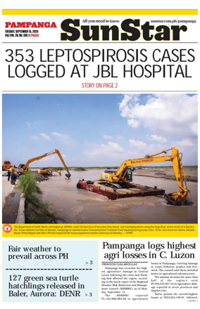 Cover of Sun.Star Pampanga