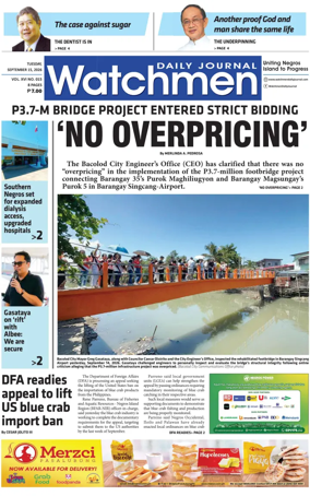 Cover of Watchmen Daily Journal