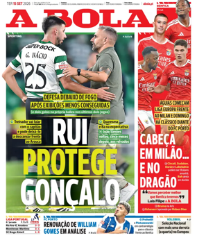 Cover of A BOLA (Portuguese)